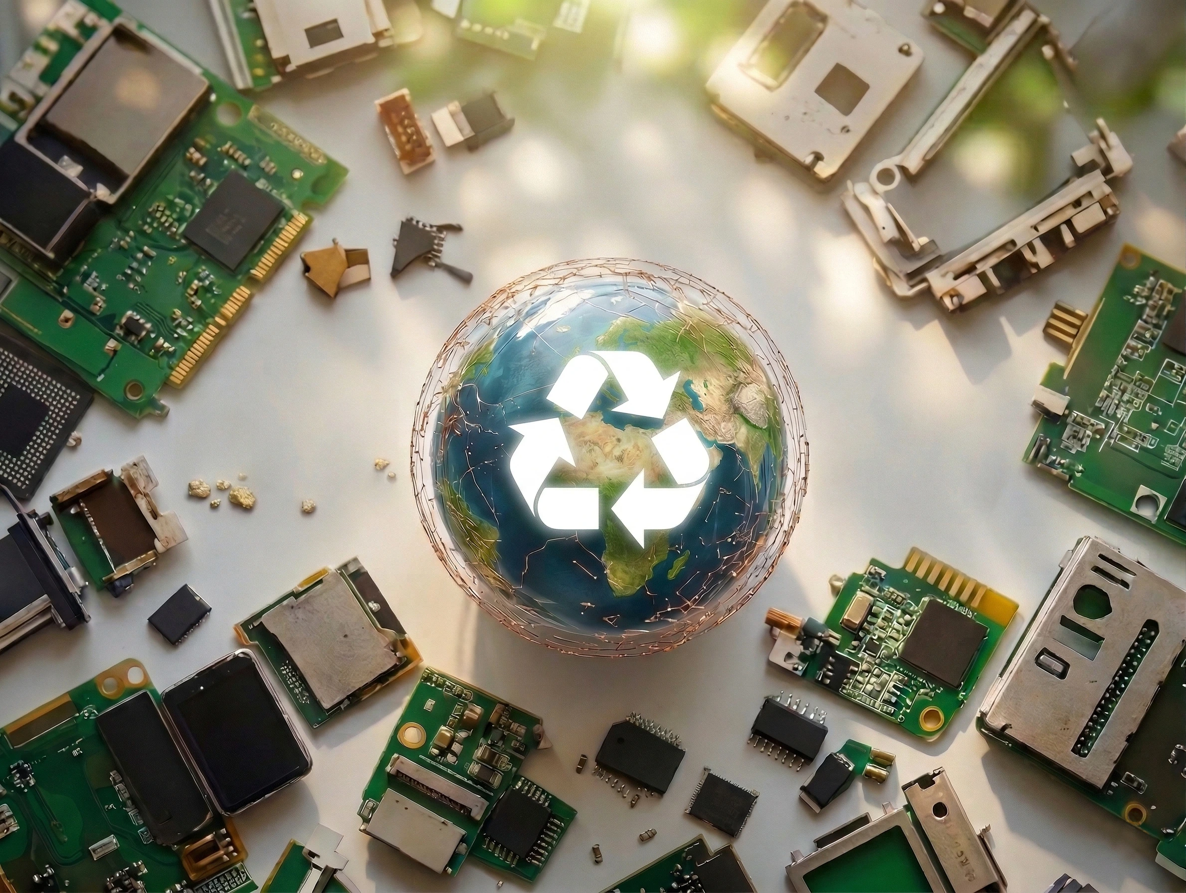 Industrial E-waste Recycling
